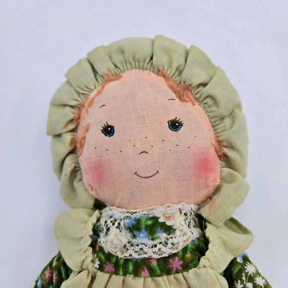 Holly Hobbie’s Friend Amy Knickerbocker Doll Vintage 1970s Cloth Rag Read - Picture 4 of 11